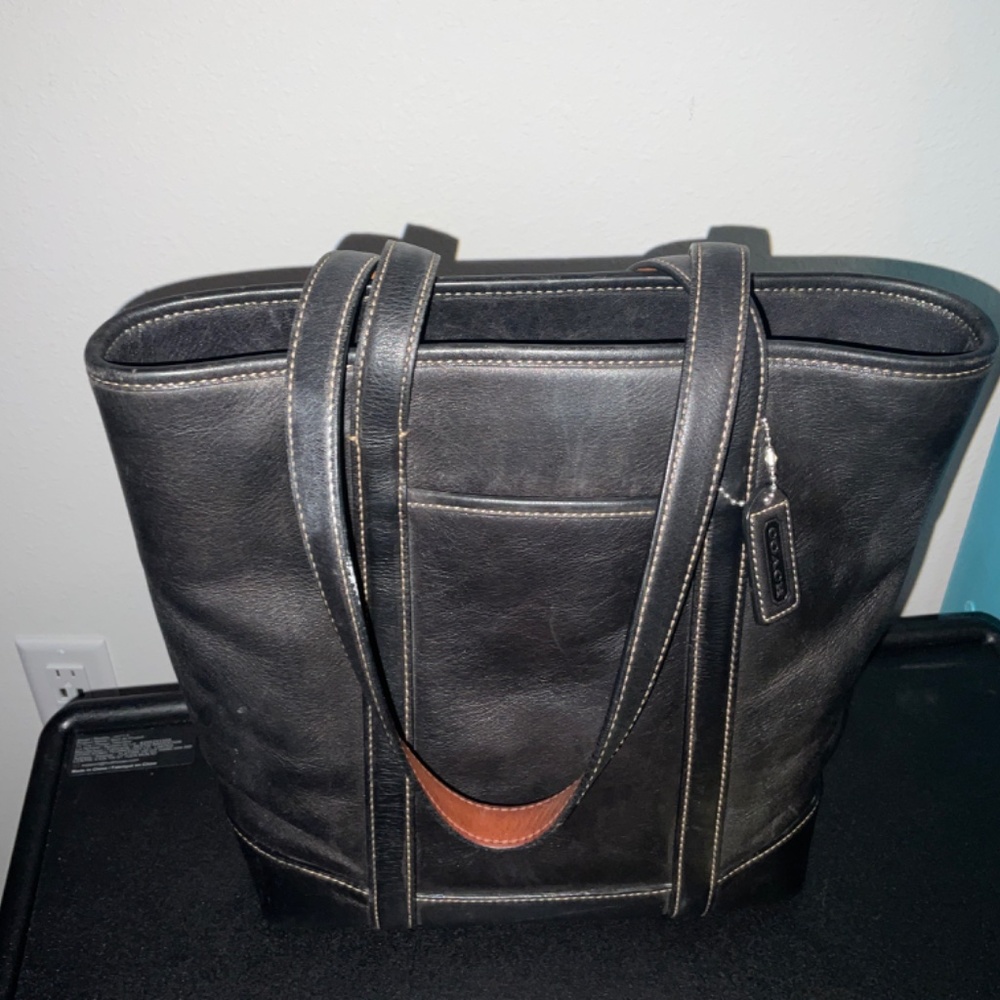 Black coach IPad bag - Picture 4 of 4